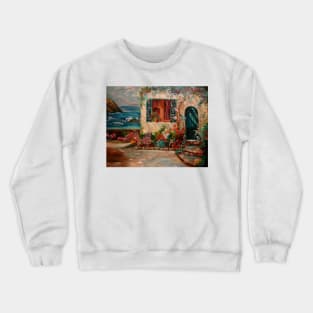 Cottage by the Sea Crewneck Sweatshirt